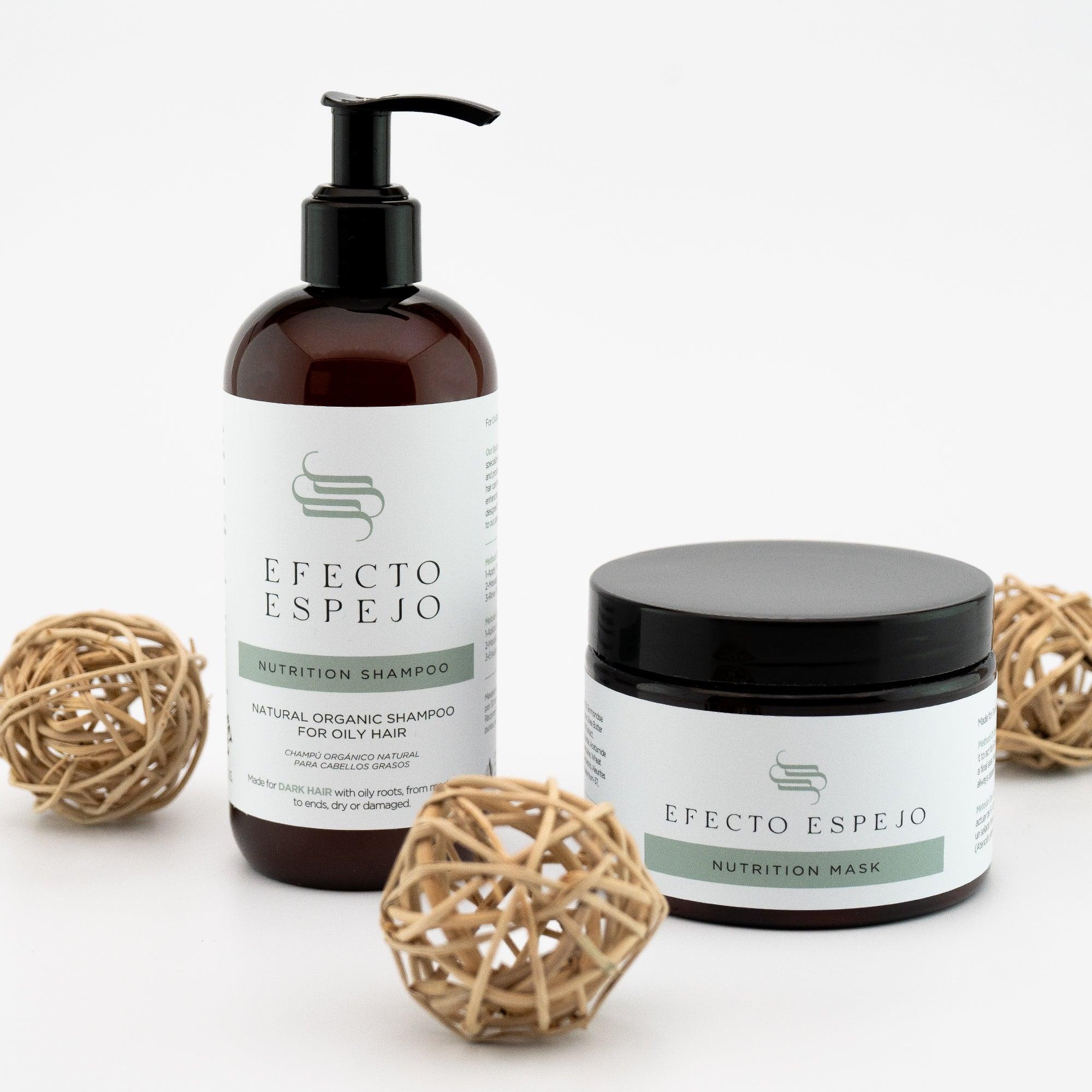 The Perfect Kit "Nutrition Shampoo + Nutrition Mask" Efecto Espejo-Adrian´s Cosmetic