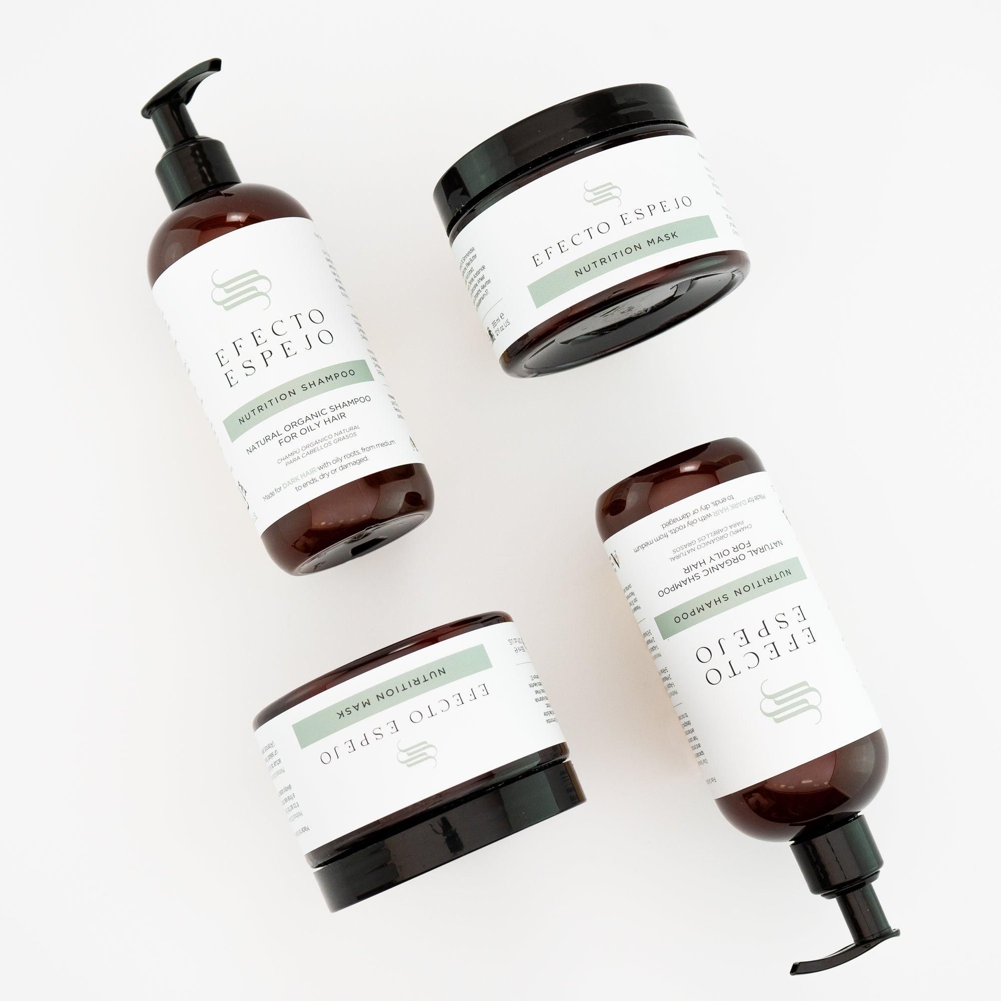 The Perfect Kit "Nutrition Shampoo + Nutrition Mask" Efecto Espejo-Adrian´s Cosmetic